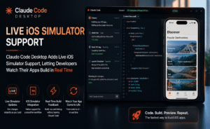 Claude Code Desktop Adds Live iOS Simulator Support, Letting Developers Watch Their Apps Build in Real Time