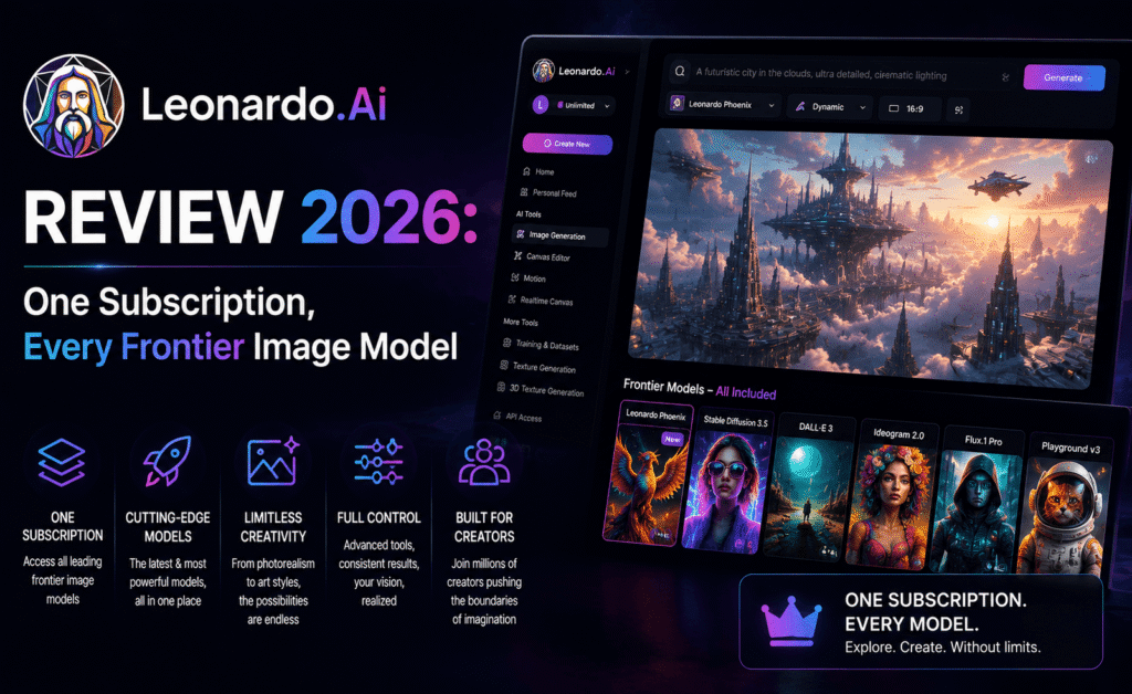 Leonardo AI Review 2026: One Subscription, Every Frontier Image Model