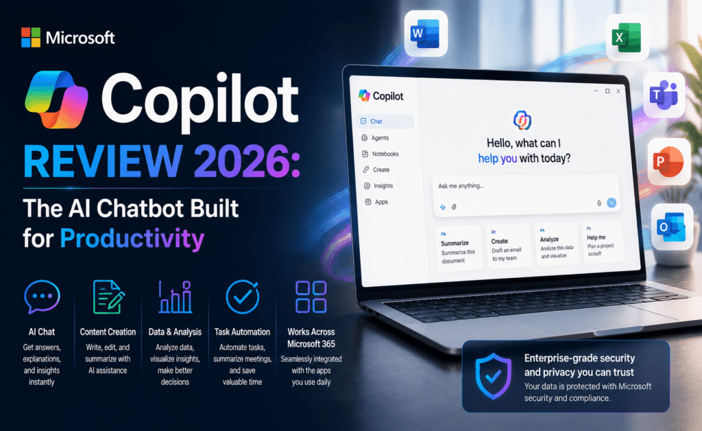 Microsoft Copilot Review 2026: The AI Chatbot Built for Productivity